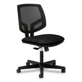 HON Volt Series Mesh Back Task Chair, Supports Up to 250 lb, 18.25" to 22.38" Seat Height, Black
