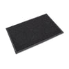 Crown Super-Soaker Wiper Mat with Gripper Bottom, Polypropylene, 36 x 120, Charcoal