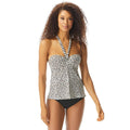 Coco Reef LEOPARD Cheetah Five Way Bra Sized Tankini Swim Top, US 32DD/, 36/38DD by Vanessa Jane