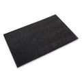Crown Dust-Star Microfiber Wiper Mat, 48 x 72, Charcoal