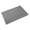 Crown Ribbed Anti-Fatigue Mat, Vinyl, 36 x 60, Gray