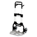Safco Stow-Away Heavy-Duty Hand Truck, 500 lb Capacity, 23 x 24 x 50, Aluminum