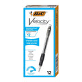 BIC Velocity Original Mechanical Pencil, 0.5 mm, HB (#2.5), Black Lead, Black Barrel, Dozen