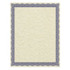 Southworth Parchment Certificates, Traditional, 8.5 x 11, Ivory with Blue Border, 50/Pack