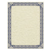 Southworth Parchment Certificates, Retro, 8.5 x 11, Ivory with Blue/Silver Foil Border, 50/Pack