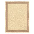 Southworth Parchment Certificates, Vintage, 8.5 x 11, Copper with Burgundy/Gold Foil Border, 50/Pack