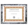 NuDell Award-A-Plaque Document Holder, Acrylic/Plastic, 10.5 x 13, Black