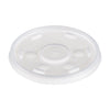 Dart Plastic Cold Cup Lids, Fits 10 oz Cups, Translucent, 100 Pack, 10 Packs/Carton