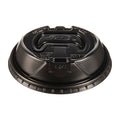 Dart Optima Reclosable Lids for Paper Hot Cups, Fits 10 oz to 24 oz Cups, Black, 1,000/Carton