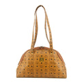MCM Monogram Leather Brown Shoulder Bag #5804 by Bolt Boutique