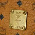 MCM Monogram Leather Brown Shoulder Bag #5804 by Bolt Boutique