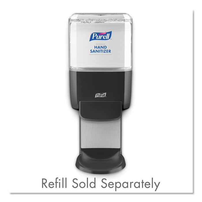 PURELL Push-Style Hand Sanitizer Dispenser, 1,200 mL, 5.25 x 8.56 x 12.13, Graphite