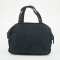Prada Nylon Tessuto Black Beaded Handle Bag #5807 by Bolt Boutique