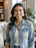 Lonna & Lilly Gold-Tone Stone Jacket Earrings by Vanessa Jane