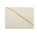 YSL Saint Laurent White x Blue Leather Shoulder Bag #5859 by Bolt Boutique
