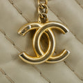 • Chanel Grey Lambskin Chevron Quilted Chain Shoulder Bag 16 Series #5860 by Bolt Boutique