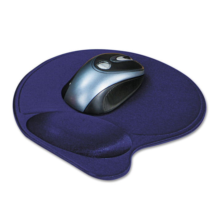 Kensington Wrist Pillow Extra-Cushioned Mouse Support, 7.9 x 10.9, Blue