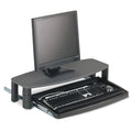 Kensington Over/Under Keyboard Drawer with SmartFit System, 14.5w x 23d, Black