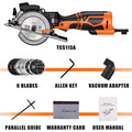5.8A 3500RPM Mini Circular Saw by DailySale