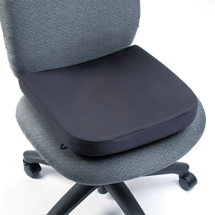 Kensington Memory Foam Seat Rest, 13.5 x 14.5 x 2, Black