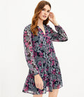 Loft Leafed Flounce Shirtdress, Size Medium by Vanessa Jane