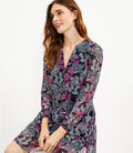 Loft Leafed Flounce Shirtdress, Size Medium by Vanessa Jane