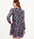 Loft Leafed Flounce Shirtdress, Size Medium by Vanessa Jane