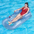 59in Inflatable Pool Float Raft with Headrest Armrest Cupholder by DailySale