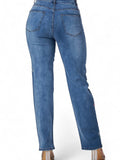 Patchwork Rebel Denim Jeans by The House of Stylez