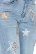 Denim Star Exposed Knee Jeans by The House of Stylez