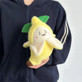 Peeled Banana Plush Toy | Soft & Cuddly Stuffed Animal by ozznekshoes