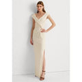 Lauren Ralph Lauren Jersey Off-the-Shoulder Gown, Size 2 by Vanessa Jane