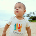 graphic bodysuit | make waves by Finn + Emma