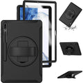 Raider Series Heavy Duty Hand Strap Case - Galaxy Tab S8 Ultra by Zerodamage Sahara Case LLC