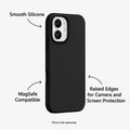 iPhone 17 Case - Silicone MagSafe Anti-Slip | Venture Series by Zerodamage Sahara Case LLC