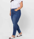 Raquael High Rise Skinny - Mid Wash by Boutique 23