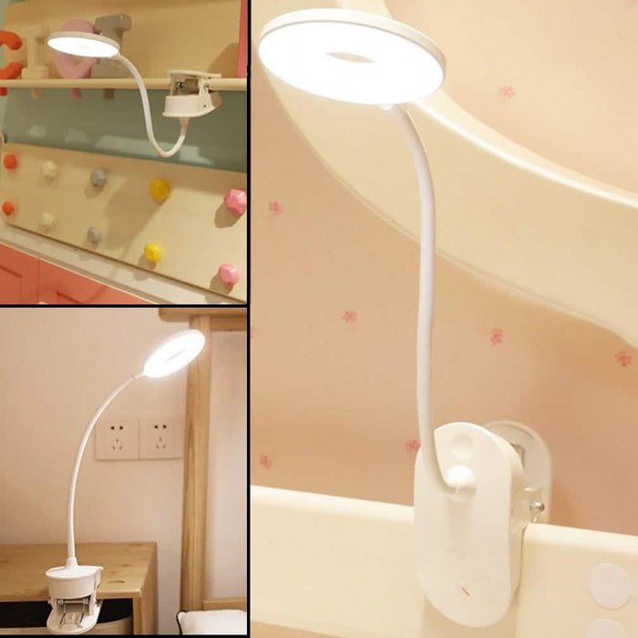 LED Touch On/off Switch with 3 Modes Desk Lamp Clip by DailySale