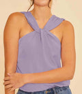 Iris Halter Blouse - Violet by Boutique 23