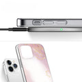 iPhone 15 Pro Max Pink Marble Case - Fashionable Look | Inspire Series by Zerodamage Sahara Case LLC