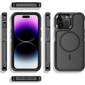 iPhone 14 Pro Max Rugged Case with MagSafe Heavy-Duty Protection | Raider Series by Zerodamage Sahara Case LLC
