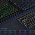 Microsoft Surface Pro 12-inch Keyboard Case - Backlit Trackpad | Navigate Series by Zerodamage Sahara Case LLC