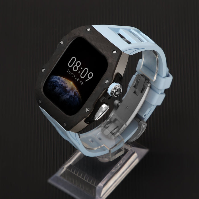 Luxury Mod Kit for Apple Watch 10/11 (42/46mm) - Titanium Edition by Arleathercraft