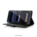 iPhone 17 Pro Case - Leather Folio Wallet | Indy Series by Zerodamage Sahara Case LLC