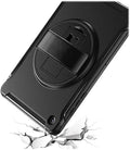 Samsung Galaxy Tab A11+ / A9+ Case - Heavy-Duty, Hand Strap | Raider Series by Zerodamage Sahara Case LLC