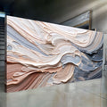 Rough Minimalist Wall Art by Tailored Canvases
