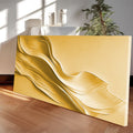 Gold Minimalist Wall Art II by Tailored Canvases