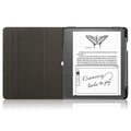 Indy Series Black Leather Bi-Fold Folio Case - reMarkable 2 by Zerodamage Sahara Case LLC