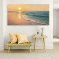 Beach Shoreline Coastal Wall Art IV by Tailored Canvases