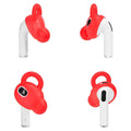 Red Silicone Accessories Kit - Apple AirPods 3 (3rd Generation) by Zerodamage Sahara Case LLC