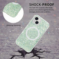 Clear Sparkle Case with MagSafe - iPhone 13 mini by Zerodamage Sahara Case LLC